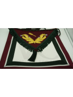 Royal Order of Scotland Officers Apron (Symbol and Thistle on  Flap)