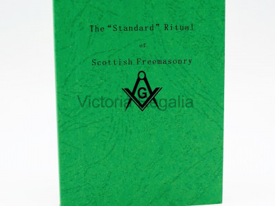 Scottish Masonic Standard Ritual book for Craft and Mark Ceremony