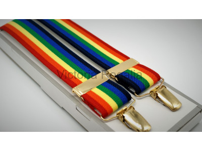 Freemason's Masonic Braces - Royal Ark Mariner - RAM - Rainbow