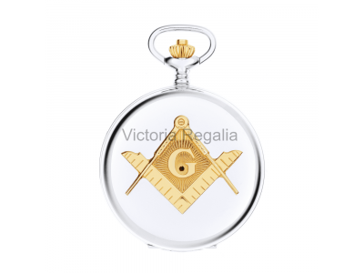 Free Masons Masonic Pocket watch with Square Compass and G - Masonic Quartz Pocket Watch