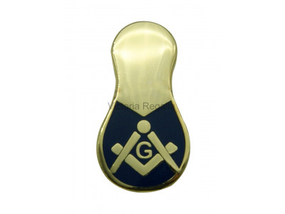 Slipper Masonic Freemasons Lapel Pin