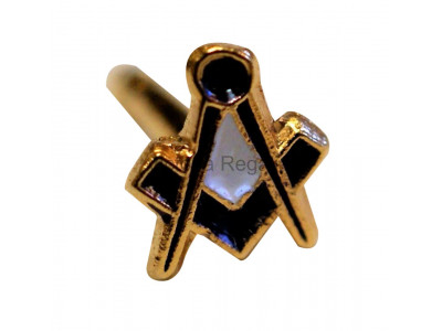 Square and Compass Masonic Freemasons Spec of Dust Lapel Pin