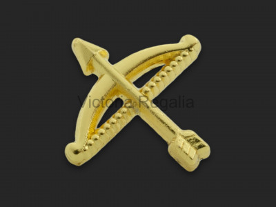 Masonic Order of the Secret Monitor (OSM) Bow and Arrow Golden Lapel Pin