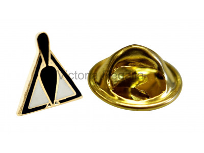 Freemasons Trowel Cryptic Masonic  Lapel Pin