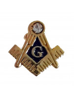Square, Compass and G Small Masonic Freemasons Lapel Pin