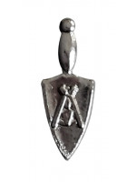 Freemasons Order of Silver Trowel Masonic Lapel Pin