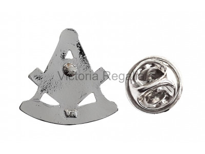 Freemasons  Silver Coloured Masonic Past Master Lapel Pin