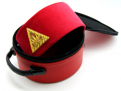 Cap Case for Royal Arch and Other Freemasonry Masonic Orders