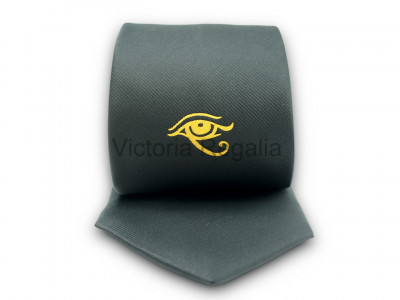 Black Tie with Golden Eye of Horus