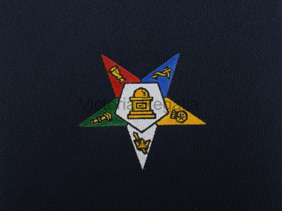 Order of Eastern Star Tie - Navy
