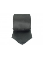 Black Square and Compass and G Tie with Discreet Pattern Design