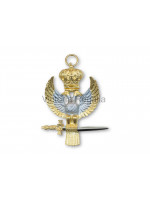 33rd Degree Collarette Jewel eagle - English Constitution