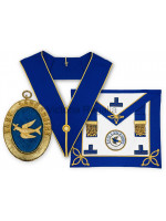 Provincial & District Undress Set - Apron, Collar, Badge and Jewel - English Constitution