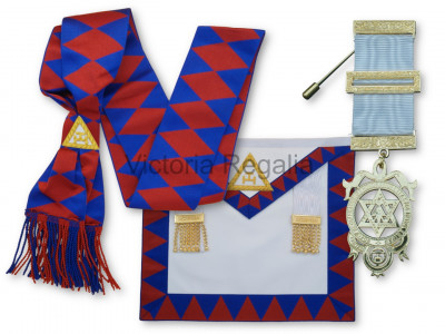Royal Arch Companion Set with Apron, Sash and Breast Jewel - Finest or Standard - English Constitution
