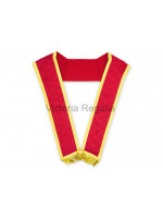 Irish RAC Collar with Gold Lace, Button and 2 inch Bullion Fringe -Irish Constitution