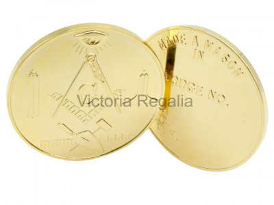 Freemasons Masonic Pocket Coin