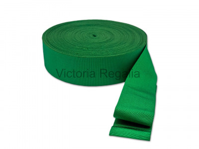 Masonic Green Ribbon per meter x 1 '' bredd
