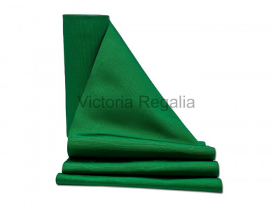 Masonic Green Ribbon Per Metre x 9'' Width