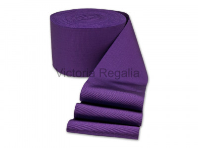 Masonic Purple Ribbon Per Metre x 2'' Width
