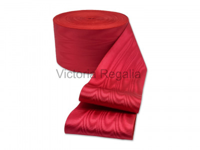 Masonic Red Ribbon Per Metre x 2'' Width