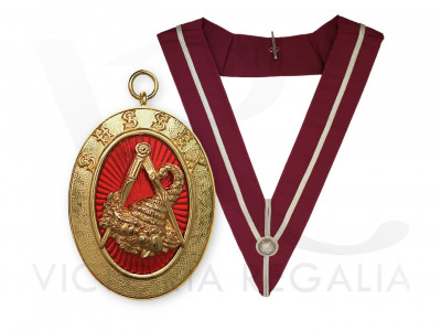 Stewards Past Rank Collar and Jewel - English Constitution