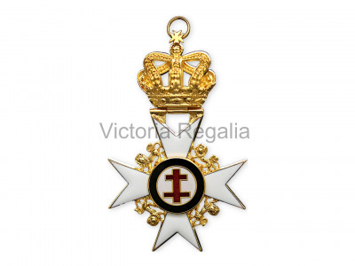 Knights Templar Past Preceptors Collarette and Jewel Set - English Constitution