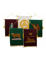 Large Royal Arch Chapter Banners Full Set of 5