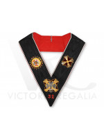 32nd Degree Collar Fully hand embroidered - SCOTTISH