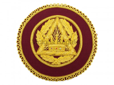 Royal Arch PZ Badge Hand Embroidered with Chapter Option  - Scottish Constitution