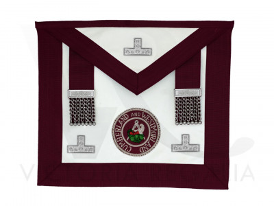 Provincial Stewards Apron with Badge - English Constitution