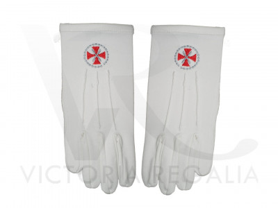  Cotton Gloves for Grand Commandery of Scotland - Knights Templar