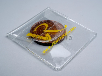 Masonic Token Sleeve Clear Protective Case for Coins - Set of 10