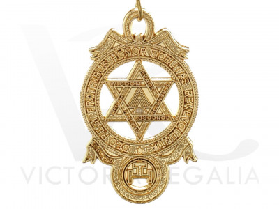Royal Arch Companions Breast Jewel - Small - English Constitution