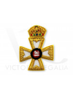 Irish Order of the Templar Hand-embroidered KCT Cap Badge