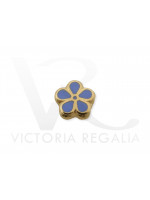 Masonic Forget Me Not Freemasons Lapel Pin - Gold - Speck of Dust