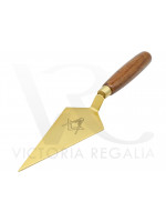 Masonic Trowel with Square and Compasses - Brass