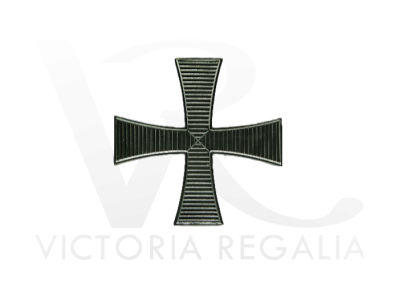 Knights Templar Silver Cap badge - engelsk konstitution