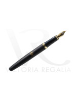 Fountain Pen - with Masonic Square & compass with "G" - Black & Gold for freenmasons