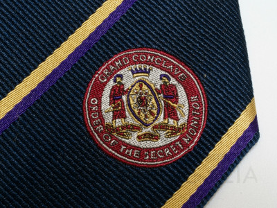 Order of the Scarlet cord Silk Tie - English Constitution